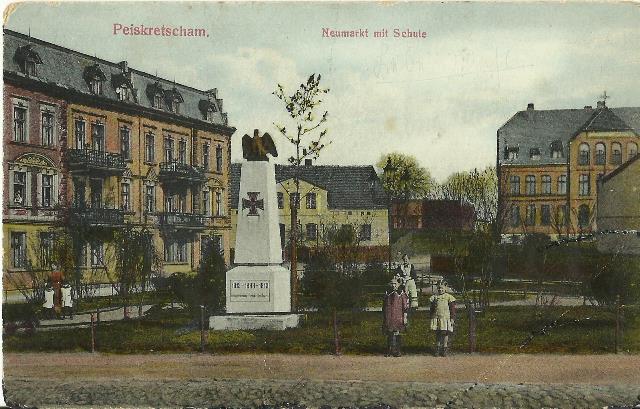 Pocztówka z widokiem na plac Poniatowskiego