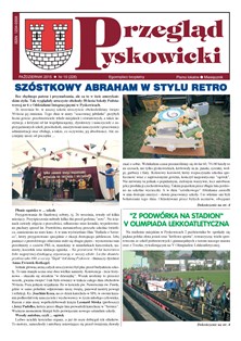 Październikowy numer "Przeglądu Pyskowickiego"
